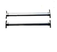 portaequipajes 2 Barras Laterales De Acero Inoxidable Para Portaequipajes Techo Barras Transversales Para Ford Para Explorer 2016-2019 Quinta Generación SUV(Stainless steel)