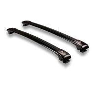 portaequipajes 2 Barras Transversales Para Portaequipajes Techo Con Cerradura De Aleación De Aluminio Para Benz X166 GLS 2013-2017(Negro)