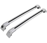 portaequipajes 2 Piezas De Accesorios Para Automóvil Portaequipajes Aleación De Aluminio Barra Lateral Barra Transversal Portaequipajes Para Mazda CX-9 CX9 2016-2020