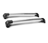 portaequipajes 2 Portaequipajes Aluminio Con Cerradura Para Coche Barras Laterales Y Barras Transversales Para Benz Clase C W203 De 4 Puertas 2000-2007