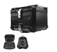 Portaequipajes Alforjas Laterales para Baúl Motocicleta Baúl Superior Alforja Baúl Trasero para Benelli para TRK 502X TRK502X Motocicleta Soporte(55L Top Box B)