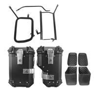 Portaequipajes Alforjas Laterales para Baúl Motocicleta Baúl Superior Alforja Baúl Trasero para Benelli para TRK 502X TRK502X Motocicleta Soporte(Ope)