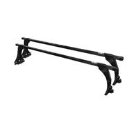 Portaequipajes Barra Barras Rieles Kit Portaequipajes Techo 120CM 135CM Soporte Paleta No Requiere Riel Metal Barras de Techo(135cm)