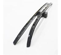 portaequipajes Barra Transversal De Portaequipajes Aleación Aluminio Para Mazda CX-5 2016-2025 CX5 Barra De Riel Portaequipajes Barra Transversal Caja De Riel Superior(Rack bright black)