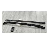 Portaequipajes Barras 2 Uds para VW para Amarok 2023 2024 + Barra Lateral Superior Aluminio Raíles Techo Portaequipajes de Coche