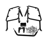 Portaequipajes Barras De Protección para El Sillín Lateral De Motocicleta, Soportes De Montaje, Portaequipajes Laterales para NC750S Y NC750X (2021-2023)(Negro)