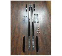 portaequipajes Barras Transversales De Techo De Aleación De Aluminio Para Toyota Para Corolla Cross 2020-2025(Negro)
