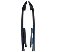 Portaequipajes Barras Transversales Portaequipajes Para Mitsubishi L200 Para Triton 2007-2022 Barras De Rieles Barras Portaequipajes Barra Transversal Superior Cajas De Rieles Riel De Techo(Negro)