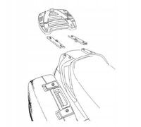 PORTAEQUIPAJES CENTRAL HONDA ST 1100 ( CON PLACA MONOKEY )