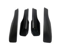 Portaequipajes Cubierta Negra Portaequipajes Techo Accesorios Carcasa Repuesto para Extremo Riel Barra 4 Uds. para Toyota para RAV4 XA20 2001-2005 Porta Equipaje Automóvil