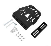 Portaequipajes de aluminio ligero para almacenamiento de bicicletas | Montaje rápido sin herramientas, proceso de instalación simple, fijación segura, ajuste de maletero trasero