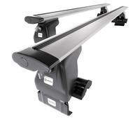Portaequipajes de aluminio para Dodge RAM 1500 Pick-Up 4p (2009-2018) D plata