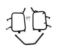 Portaequipajes De Motocicleta Accesorios para Motocicleta Alforja Caja Lateral Alforjas De Equipaje Estante Herramientas Soporte para Zontes 703F ZT703F(Negro)
