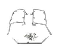 Portaequipajes de Motocicleta para Suzuki para DL650 para V-Storm para 650XT 2017-2025 Maletero Trasero Baúl Superior Alforjas Soporte Portaequipajes(Plata)