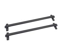 Portaequipajes De Techo Para Coche, Con Barras Transversales, Marco Ventana Ajustable, Aluminio Negro Rieles De Techo