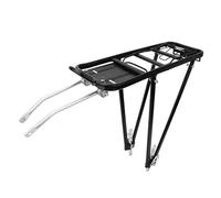 Portaequipajes de viaje - Marco ajustable de aluminio con rodamientos sólidos, alforja trasera para bicicleta, soporte de viaje resistente de alta capacidad | de transporte universal al aire