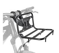 Portaequipajes delantero - Cierre rápido - Portaequipajes estable - Marco de transporte bicicleta - Para niños, mujeres y hombres, bicicleta de montaña al aire libre Ciclismo