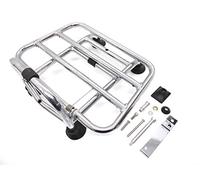 Portaequipajes delantero cromado abatible para Vespa Piaggio Primavera/Sprint 50/125/150 (desde 2013)
