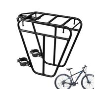 Portaequipajes delantero delantero | Portabicicletas delantero universal | Portaequipajes delantero para bicicleta de montaña, bicicleta de carretera, bicicleta de ciudad, trekking, ciclismo