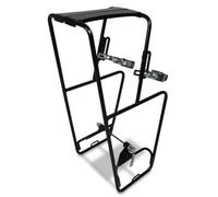 Portaequipajes delantero para bicicleta con horquilla de suspensión Minoura ( Negro )