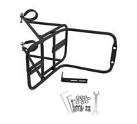 Portaequipajes delantero para bicicleta de montaña, ángulo ajustable para | Construcción de aleación de aluminio, distribución de tensión trapezoidal, se adapta a bicicletas de montaña, para scooters