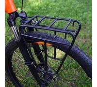 Portaequipajes Delantero para Bicicleta, Portaequipajes De Aleación para Bicicletas, Portaequipajes Delantero para Bicicleta De Montaña, Parrilla Bicicleta, Portaequipajes para Carga De Bicicletas