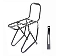 Portaequipajes delantero para bicicleta, soporte de equipaje para viajes, equipo de ciclismo frontal para viajes, carretera, montaña y bicicletas plegables