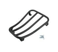 Portaequipajes Delantero para Motocicleta y Soporte para Bolsa de Viaje para Casco, Compatible con 125 150 GTV, Accesorios para Scooter, Estante para Estribo(Matte Black)