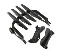 Portaequipajes Desmontable para Motocicleta con Anclaje de 4 Puntos para Touring Road Glide, Electra Glide, Road King, Street Glide (2014-2024)