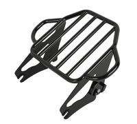 Portaequipajes Doble Desmontable para Motocicleta para Harley para Road Glide 2009 2010 2011-2021(Gloss Black)