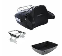 Portaequipajes King Pack para Motocicleta, Dos Estantes Superiores para Harley Tour Pak Street Electra Glide 1997 98 99 2000 01 02 03 04 05 06 07 2008