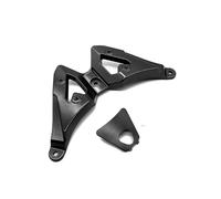 Portaequipajes Lateral Motocicleta para ZONTES 350E ZT350T-E 350T Estante Trasero para Motocicleta Portaequipajes Soportes para Maletero(Matte Black)