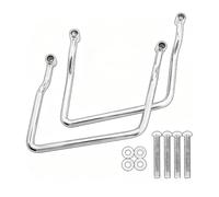 Portaequipajes Marco Motocicleta para Kawasaki VN800 VN800A 1995-presente Alforja Cromada para Motocicleta Soporte para Portaequipajes Universal 14-24cm(21cm)