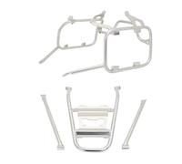 Portaequipajes Marco Motocicleta para Yamaha para Tenere 700 para Tenere700 T700 T7 Xtz 2019-2023 Alforjas Marco Alforja Soporte Lateral Caja Trasera Superior(Silver Set)