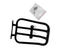 Portaequipajes Moto para Lambretta G350 350 Todos Los Años Equipaje Trasero Caja Trasera Soporte Fijación Carga Portaequipaje Equipaje Trasero(Negro)