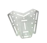 Portaequipajes Moto Portaequipajes Trasero para Motocicleta, Soporte para Asiento, Compartimento De Carga para Zontes 310M 310X 350X 350D D350 X350 M310 X310(Style A)