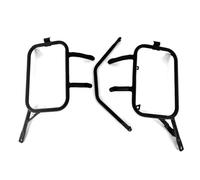 Portaequipajes Motocicleta Alforjas para Motocicleta para ZONTES ZT703 ZT703F Soporte para Alforjas Caja Marcos Traseros(Negro)