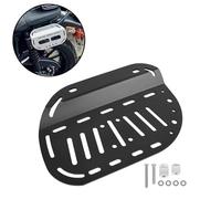 Portaequipajes Motocicleta para CL500 CL 250 SCL500 CL300 Soporte De Soporte De Bolsa Lateral Asa De Parrilla Trasera Barras De Agarre Riel De Soporte De Expansión Trasero Estante(Silver)