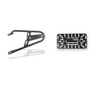 Portaequipajes Motocicleta para Interceptor 650 2018-2023 para Continental 650 GT 650 2019-2023 Soporte para Bolsa Sillín Motocicleta Portaequipajes Carga(Left Side and Panel)