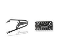Portaequipajes Motocicleta para Interceptor 650 para Continental 650 GT 650 Soporte para Bolsa Sillín Motocicleta Soporte para Bolsa Maletero Soporte(Left Side and Panel)