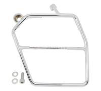 Portaequipajes Motocicleta para Monkey 125 2018-2024 Soporte Alforja Izquierda Motocicleta Soporte Bolsa De Maletero Lateral Soporte Montaje Estante Lateral(Chrome)