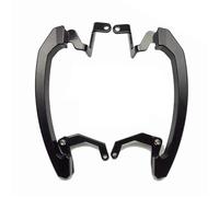 Portaequipajes Motocicleta para MT-07 FZ-07 MT07 FZ07 2014-2017 Barras Agarre Asiento Trasero Pasajero Asidero Pasamanos Pasamanos Portaequipajes Carga(Black)
