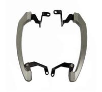 Portaequipajes Motocicleta para MT-07 FZ-07 MT07 FZ07 2014-2017 Barras Agarre Asiento Trasero Pasajero Asidero Pasamanos Pasamanos Portaequipajes Carga(Titanio)
