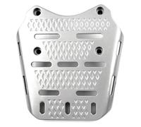 Portaequipajes Motocicleta para PCX160 para PCX150 para PCX125 2014-2023 Cubierta Protectora del Soporte Asiento De La Caja Equipaje Estante Trasero Baúl Motocicleta(Plata)