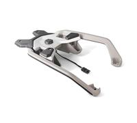 Portaequipajes Motocicleta para R1300GS para Adventure 2024 2025 Portaequipajes Motocicletas Estante Fijación Carga Trasera Respaldo Trasero Kit Reposabrazos(Plata)
