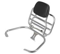 Portaequipajes Motocicleta para Vespa para GTS 300 para GTV 2012-2024 Portaequipajes Trasero Estantes Plegables Respaldo Almohadilla Trasera