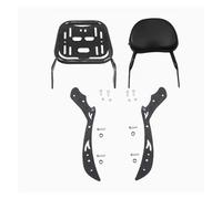 Portaequipajes Motocicletas para CFMOTO para CLC450 450CLC 450CL-C CF400-10 Soporte Trasero Caja Trasera De Motocicleta Piezas Modificación del Respaldo(Style3)