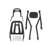 Portaequipajes Motocicletas para Rebel para Cmx300 para Cmx 300 2017-2023 2021 2020 Portaequipajes para Motocicleta Sissy Bar Respaldo del Pasajero Trasero Cojín Negro