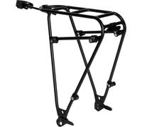 Portaequipajes Ortlieb Quick Rack con cierre rápido negro 26/28"