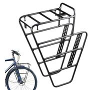 Portaequipajes para bicicletas de montaña - Ciclismo de carretera - Portaequipajes delantero para bicicleta, para cesta de pícnic, almacenamiento de garaje, scooter, bicicletas eléctricas y